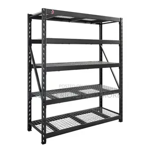 Shelf-Gorilla Rack 5-Tier Industrial Rack, 72" X 24" X 84"
