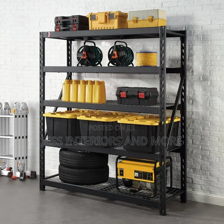 Shelf-Gorilla Rack 5-Tier Industrial Rack, 72" X 24" X 84"