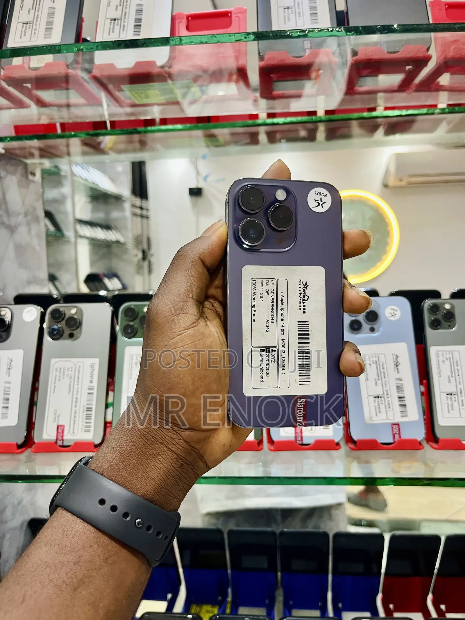 New Apple iPhone 14 Pro 128 GB Purple