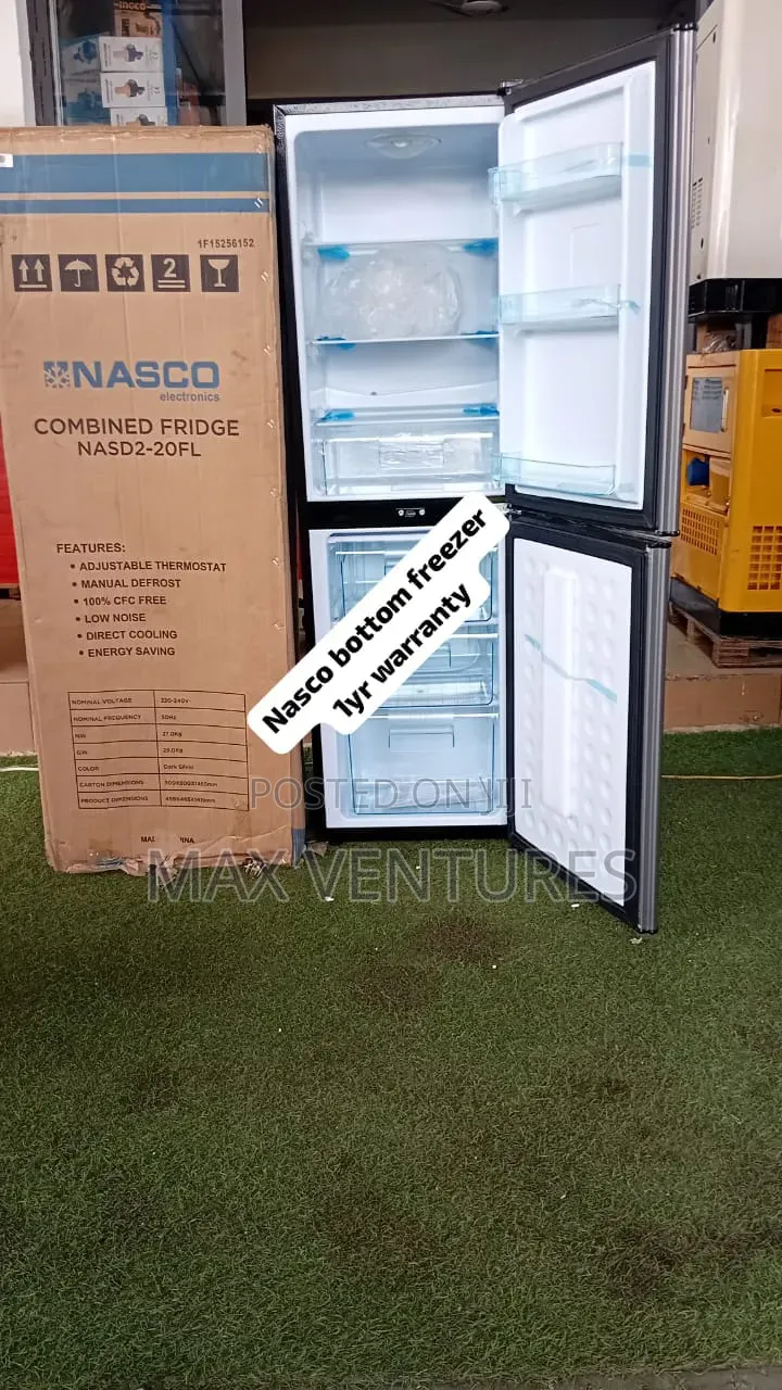 NASD2-20FL 158L Double Door Fridge From Nasco 158L