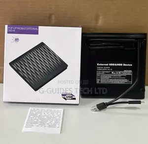 Pop-Up Mobile External DVD-Writer Drive Type-C