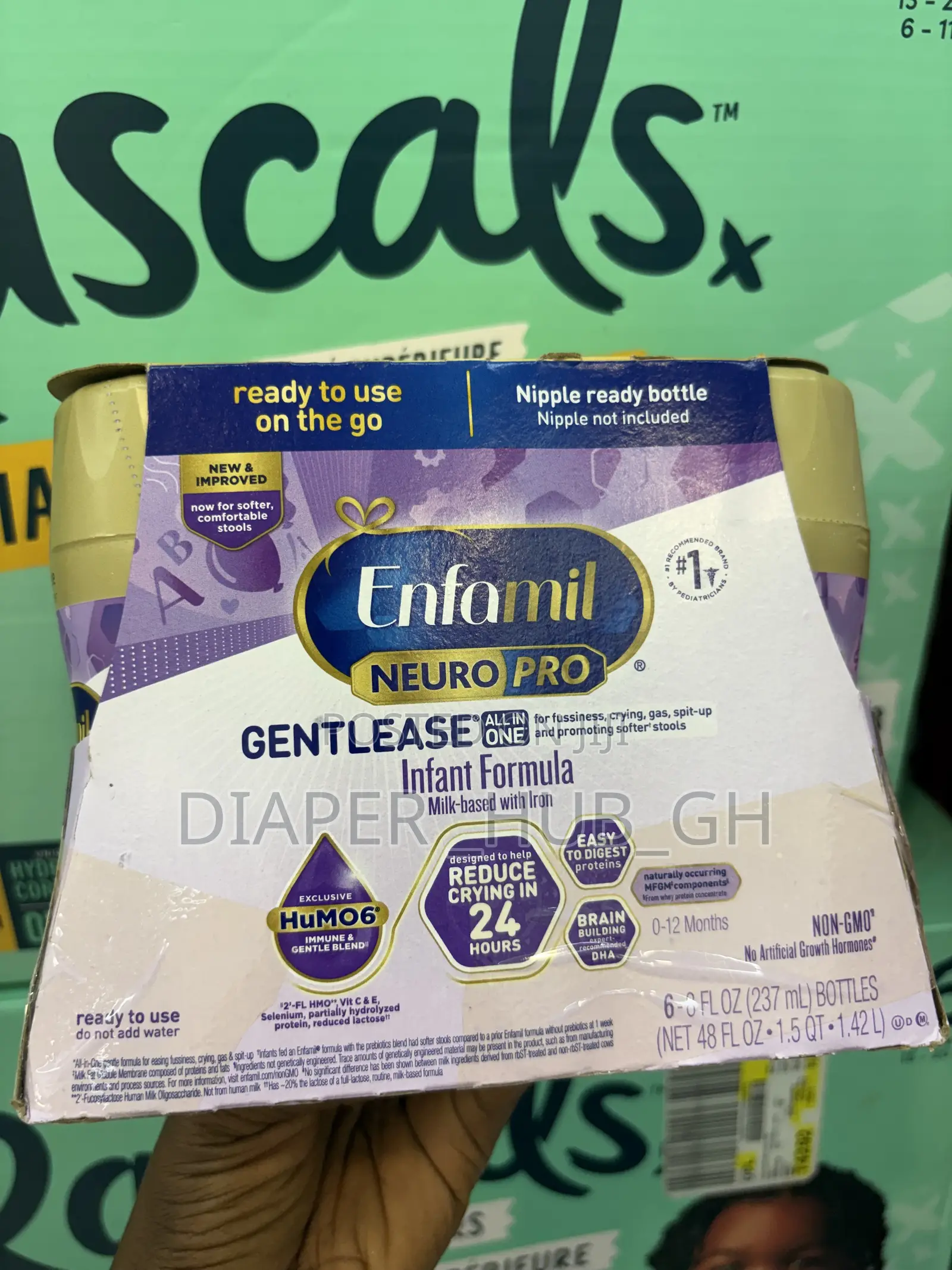 Enfamil NeuroPro Gentlease Ready-to-Feed Baby, 8 Fl Oz,