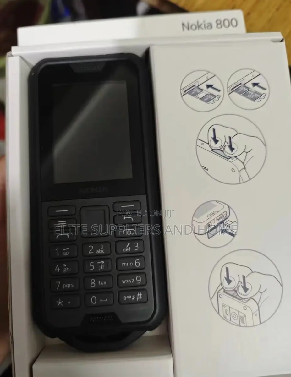 Nokia 800 Tough 4 GB Black