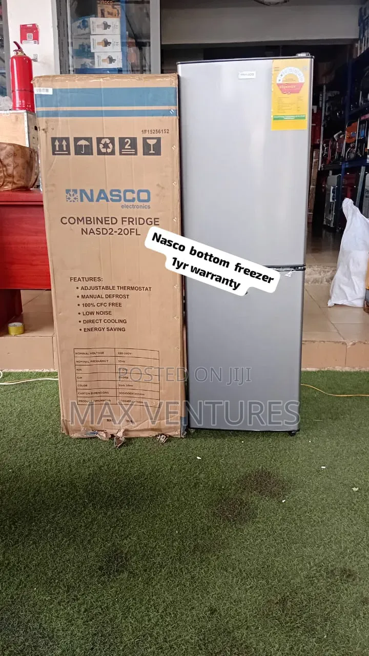 Nasco 158L Double Door Refrigerator NASD2-