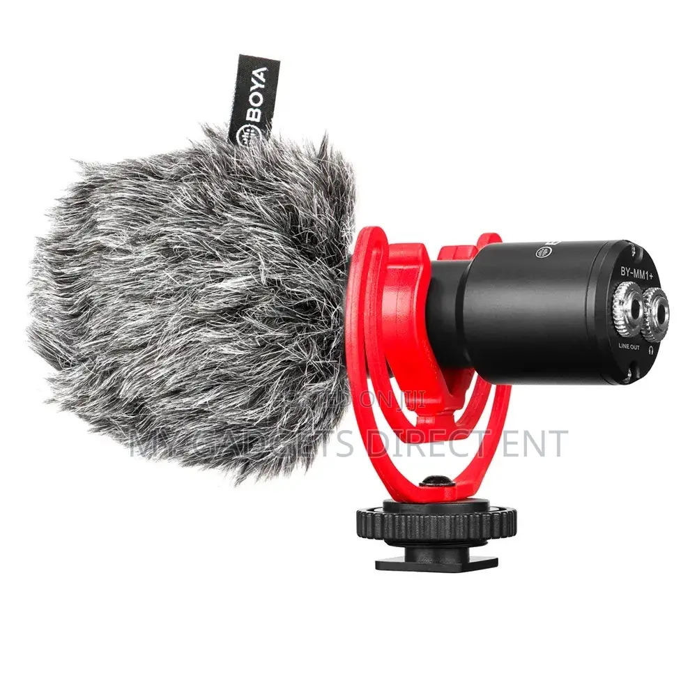 BOYA BY-MM1+ Super-Cardioid Shotgun Microphone for Camera Phone