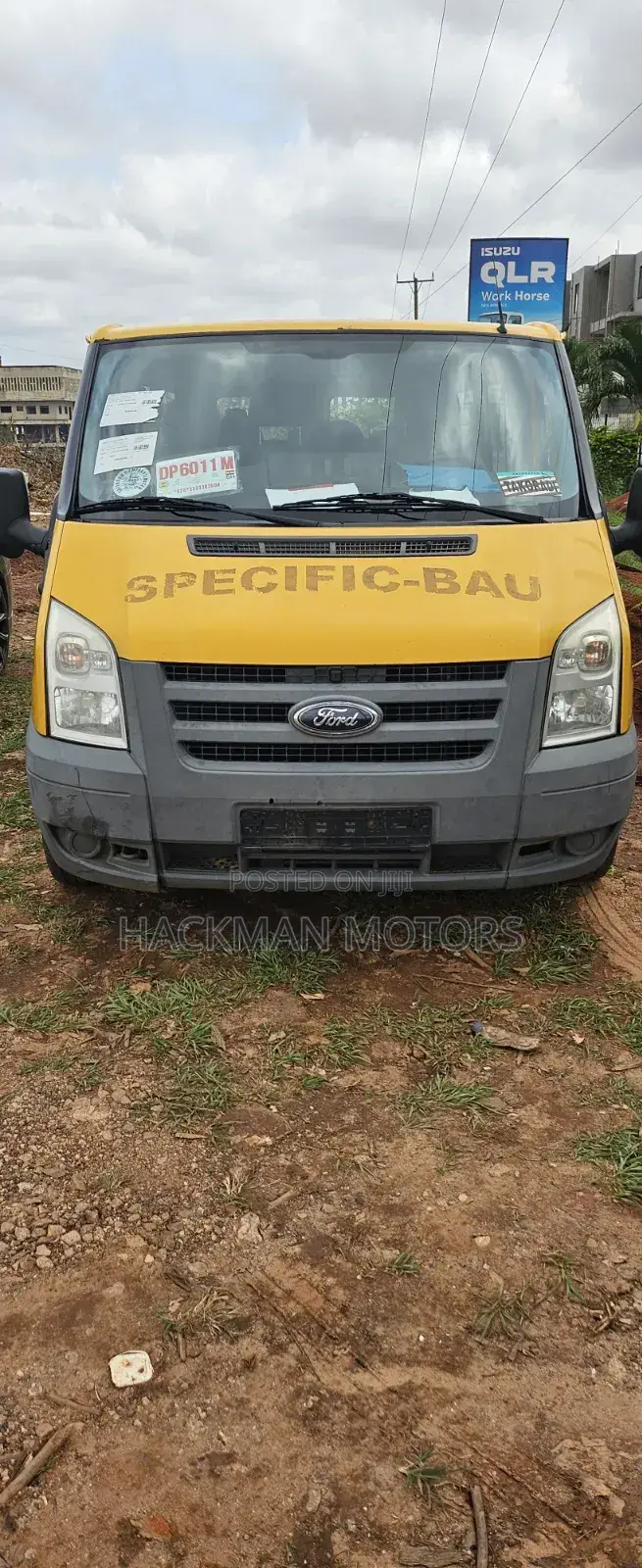 Ford Transit Connect 2012 Yellow