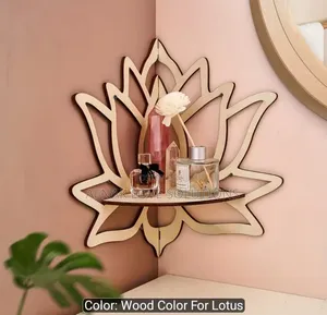Wall Mounted Wooden Storage Shelves