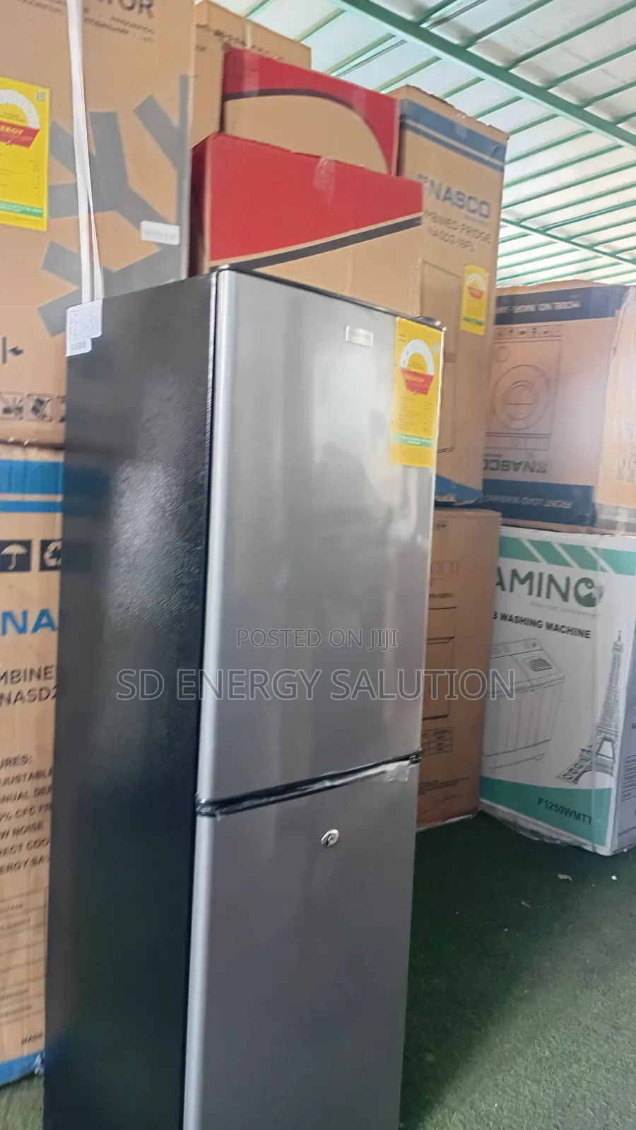 Nasco Double Door Refrigerator 158L – Premium Cooling
