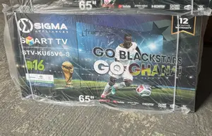 Sigma 65" UHD Smart Android 16 | Frameless, Wifi, Bluetooth TV