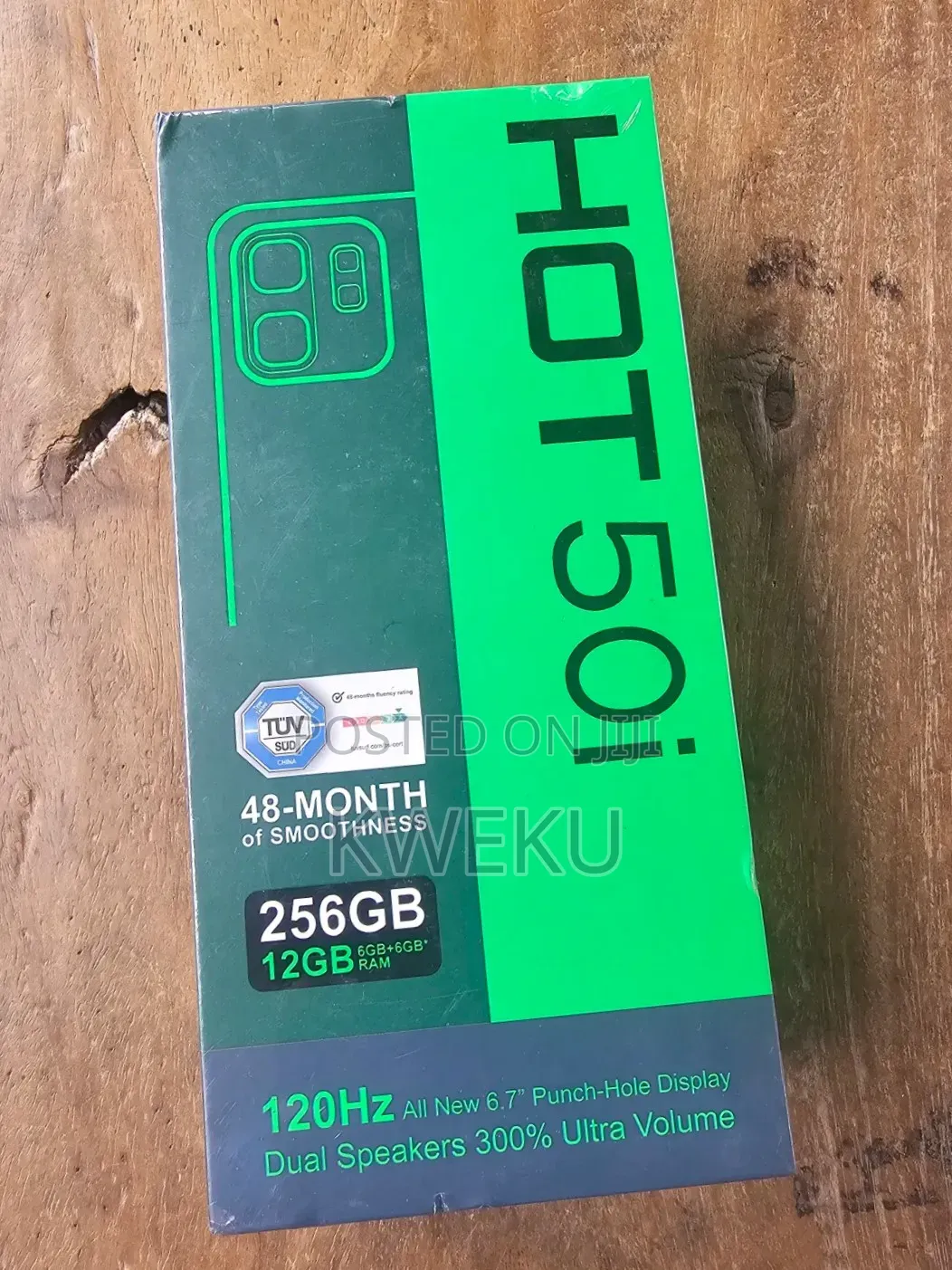 New Infinix Hot 50i 256 GB Black