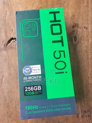 New Infinix Hot 50i 256 GB Black