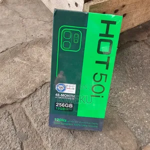 New Infinix Hot 50i 256 GB Black