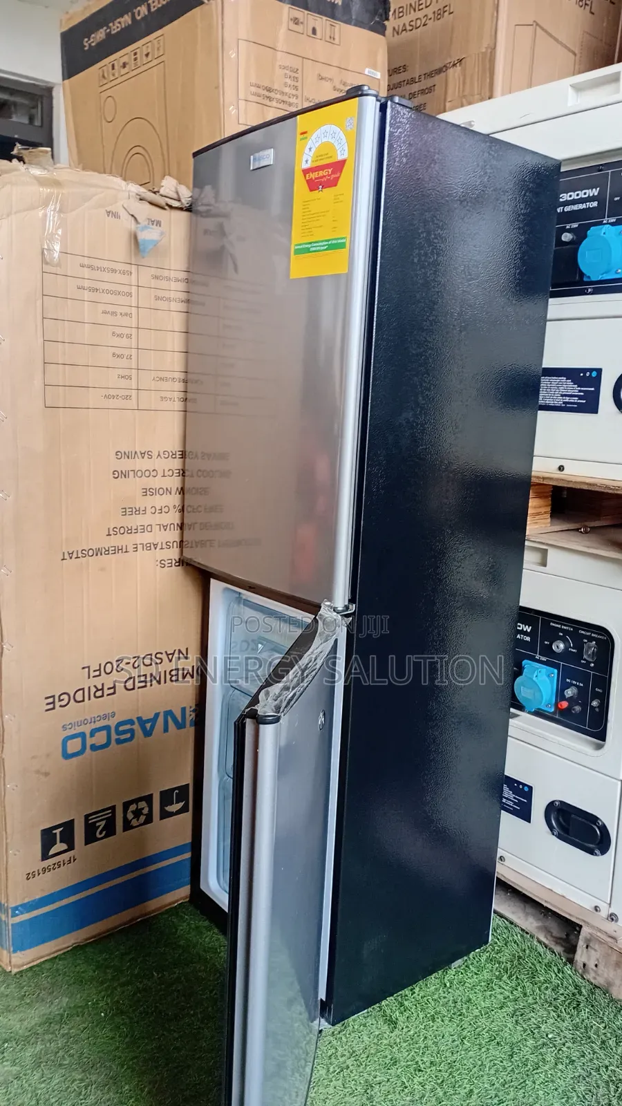 Nasco 158 Liters Fridge – Modern Kitchen Refrigerator