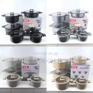 H.K 10pcs Sets Nonstick Cookware
