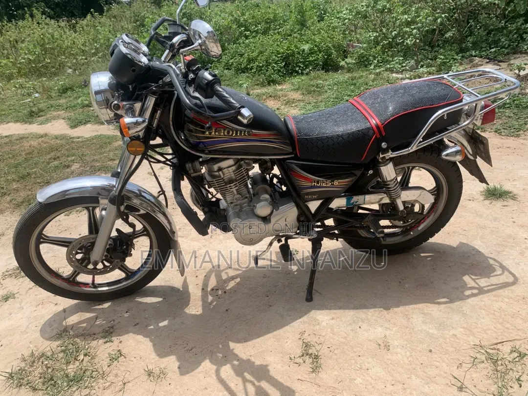 Haojue HJ125-8K 2025 Black
