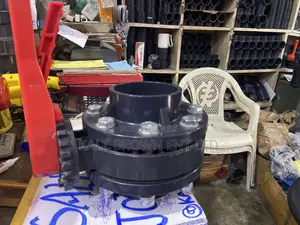 UPVC Butterfly Valve With Flanges Bolts 4’’