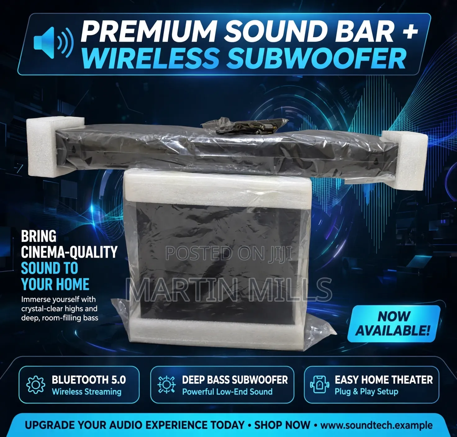 SoundBar Wireless Subwoofer