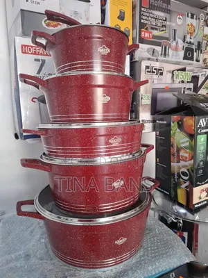 5set Uakeen Granite Coated Pots