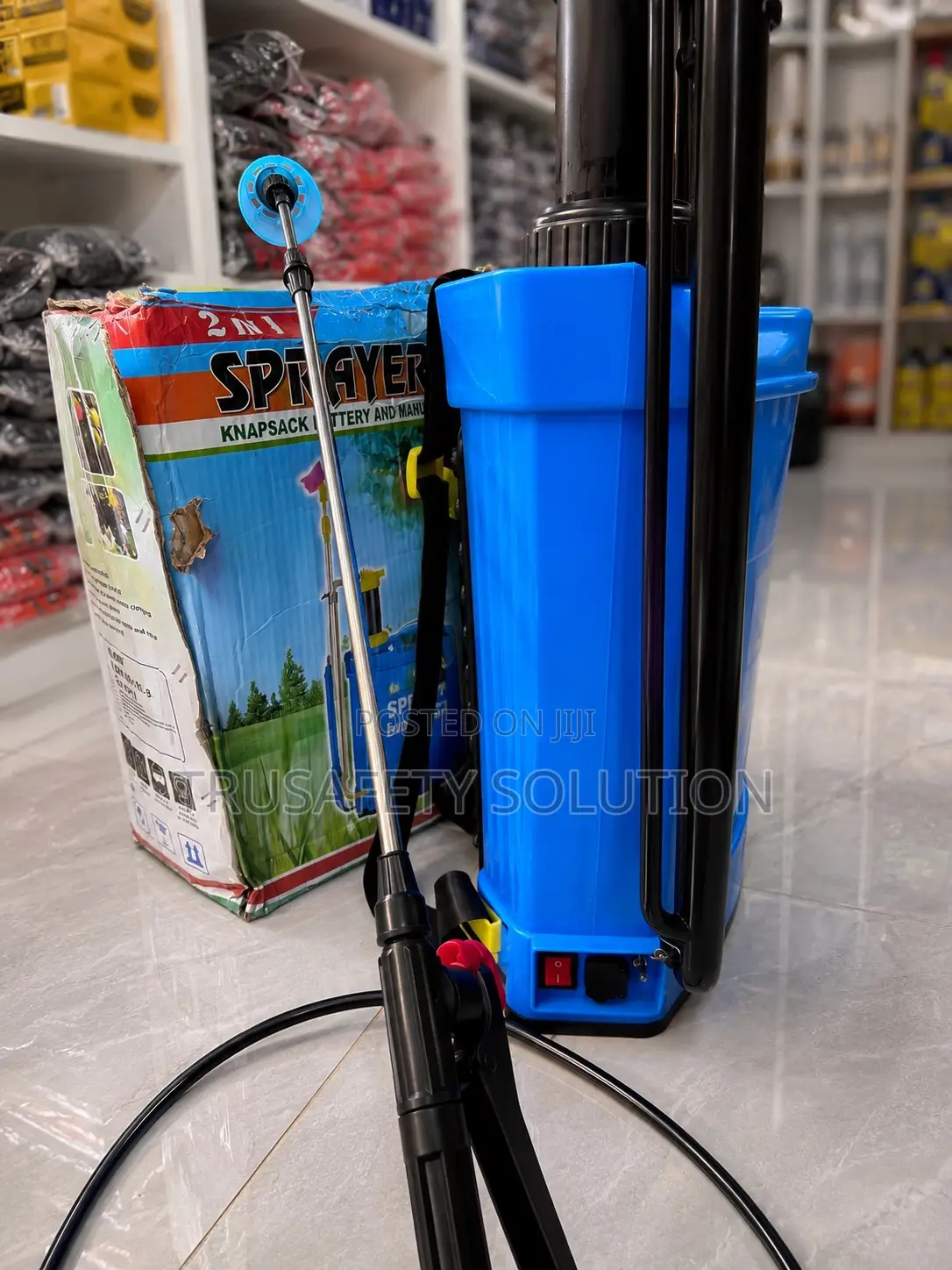 Knapsack Sprayer 2-in-1 (Knapsack Battery and Manual Sprayer) 16Ltrs