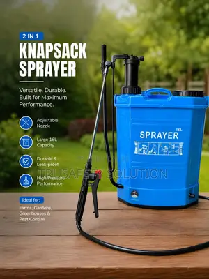 Knapsack Sprayer 2-in-1 (Knapsack Battery and Manual Sprayer) 16Ltrs