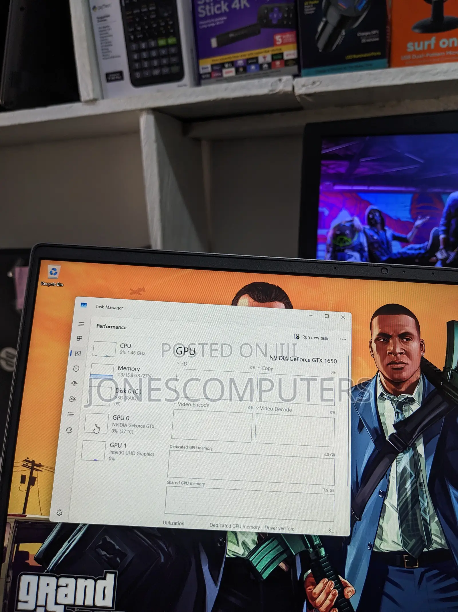 Laptop Dell Vostro 7510 16GB Intel Core i7 SSD 256GB
