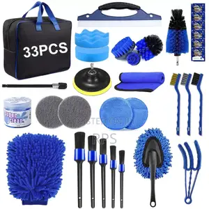 33pc Car Care Polishing Cleaning Set