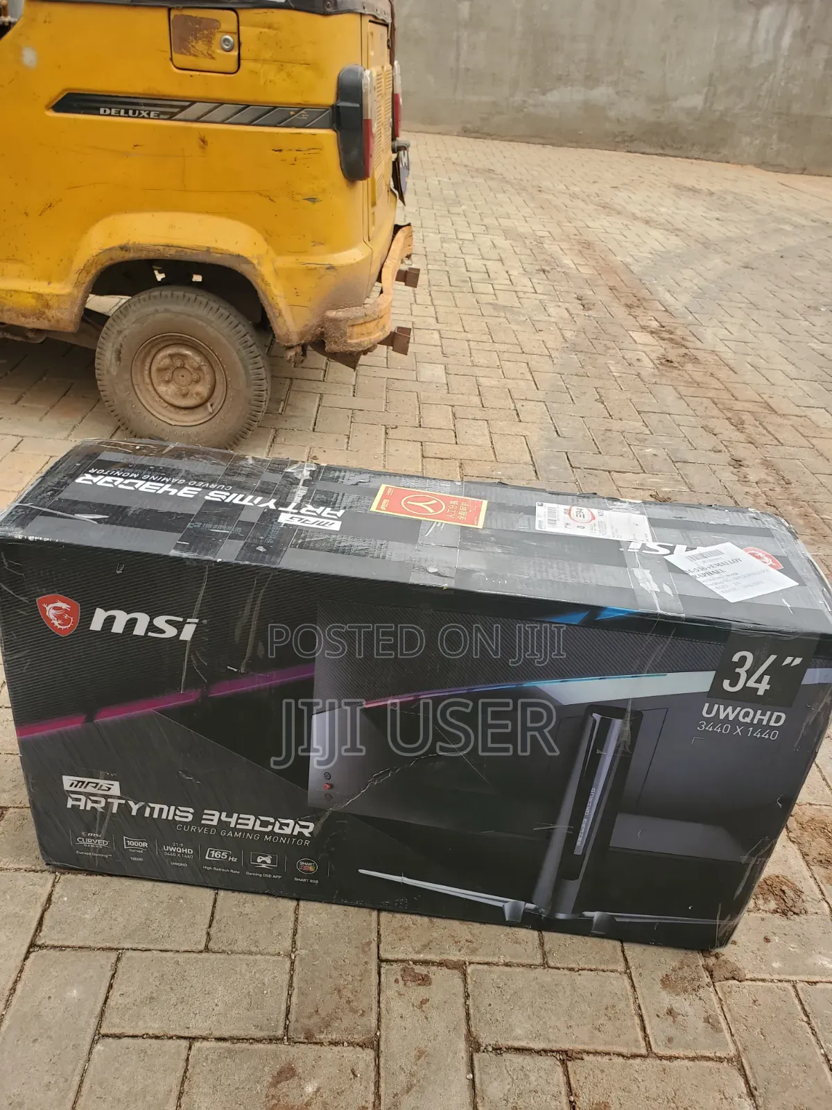 34inchs Msi Curved Ips 3440 X 1440 Pixels Monitor 165hz