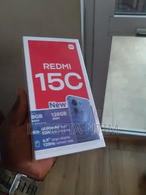 New Xiaomi Redmi 15C 4G 128 GB Black