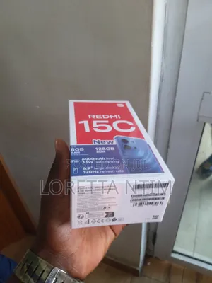 New Xiaomi Redmi 15C 4G 128 GB Black