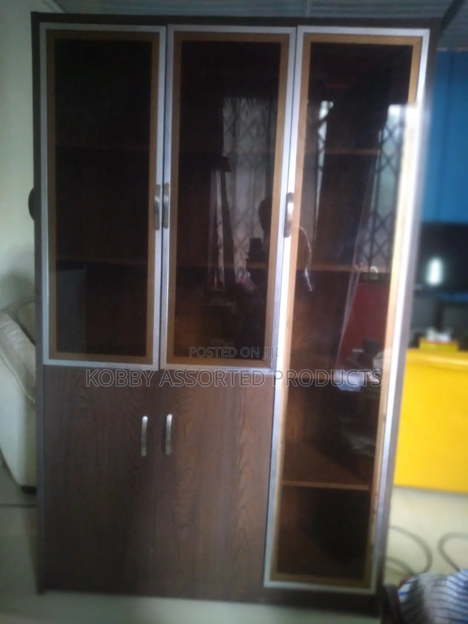 Index Glass Door Office Cabinet