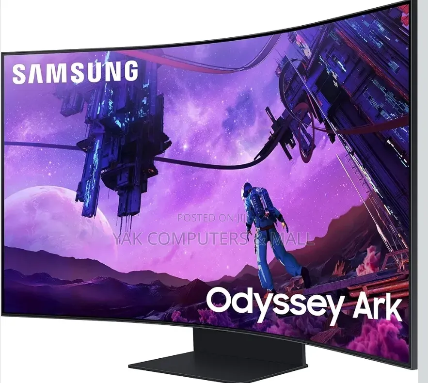 55 Inch Samsung Odyssey Ark Curved Uhd With 165hz Refresh Rate