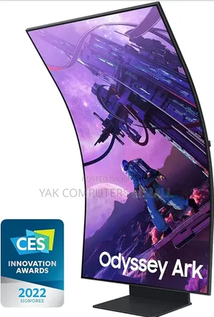 55 Inch Samsung Odyssey Ark Curved Uhd With 165hz Refresh Rate