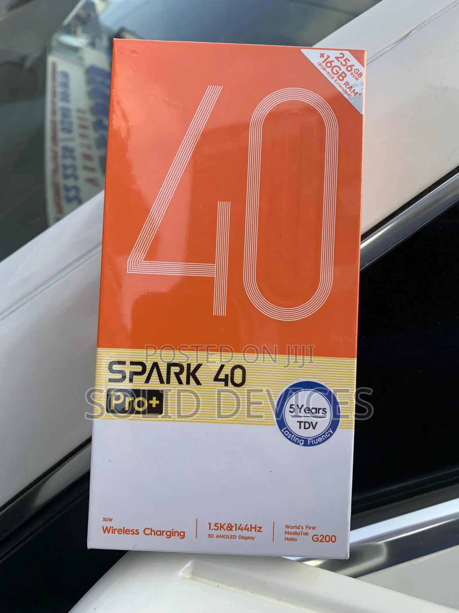 New Tecno Spark 40 Pro+ 256 GB Black
