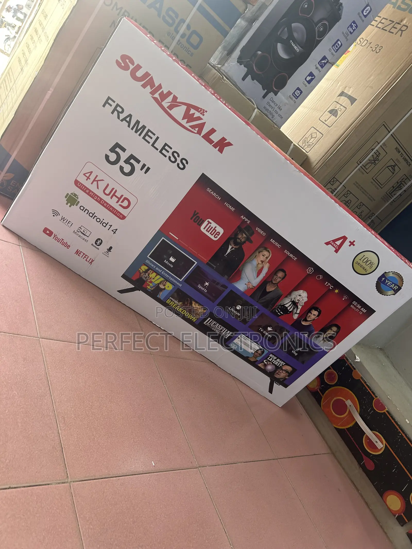 High Quality Sunnywalk 55inch TV for Sale