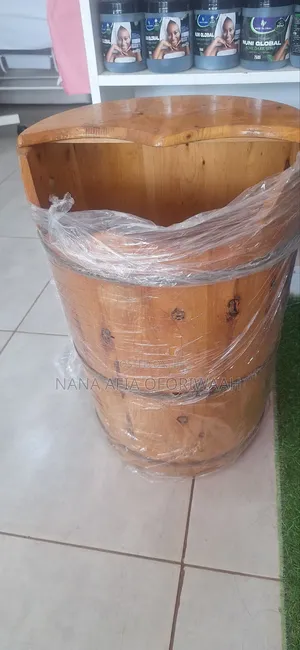 Luxury Wooden Foot Spa Bucket With Lid, Upgrade Your Pedicure Game