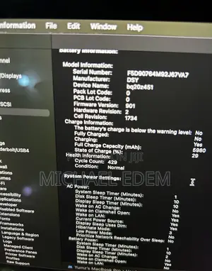 Laptop Apple MacBook Pro 2019 16GB Intel SSD 500GB