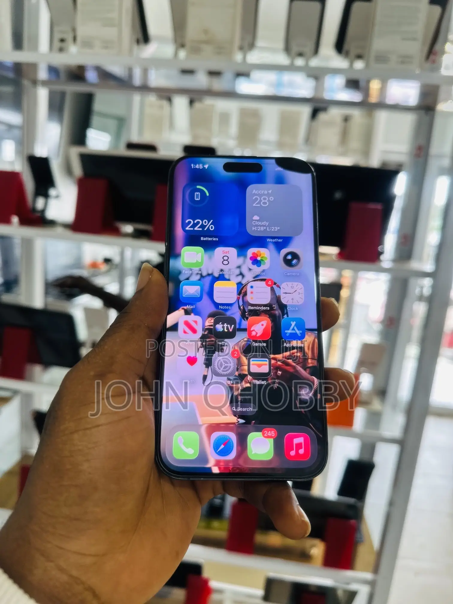 Apple iPhone 15 Pro Max 256 GB Black