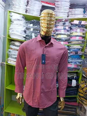 Men's Best Creative Office Shirts in Ghana | Shop TRYAHU Formal Wear