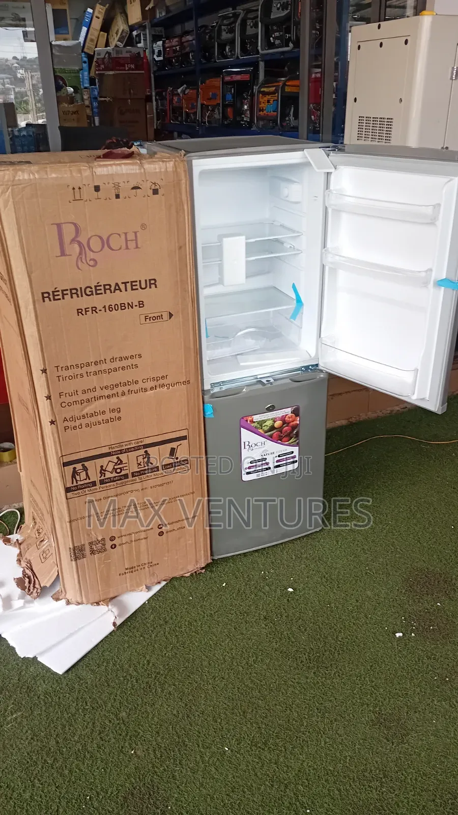 Roch 157L Refrigerator – Smart and Stylish Home Appliance