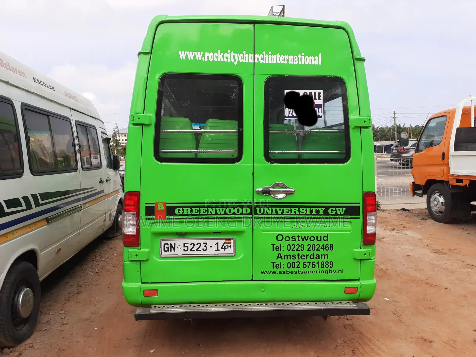 Mercedes-Benz Sprinter 2012 Green