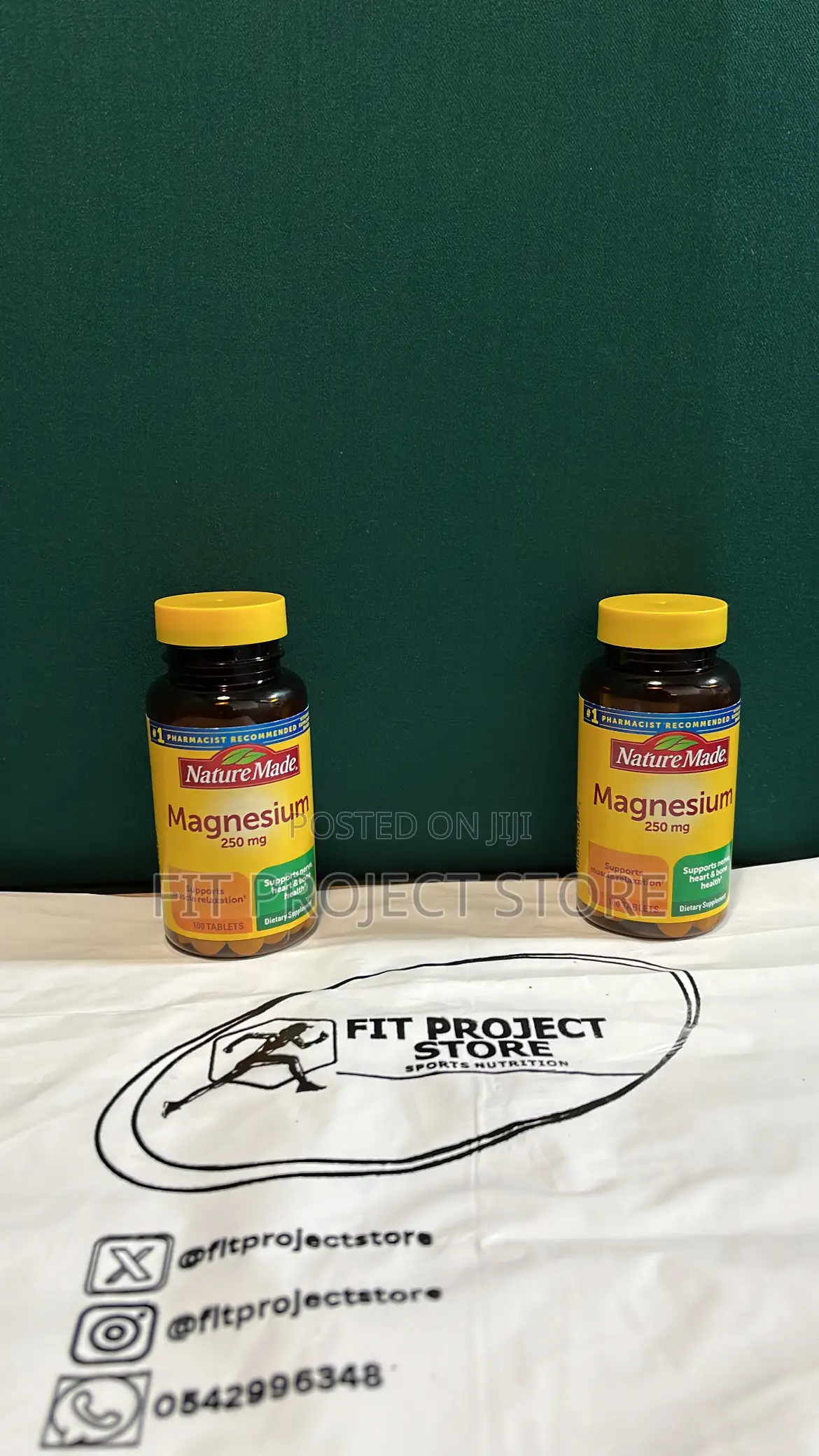 Nature Made Magnesium Oxide (100 Tablets)