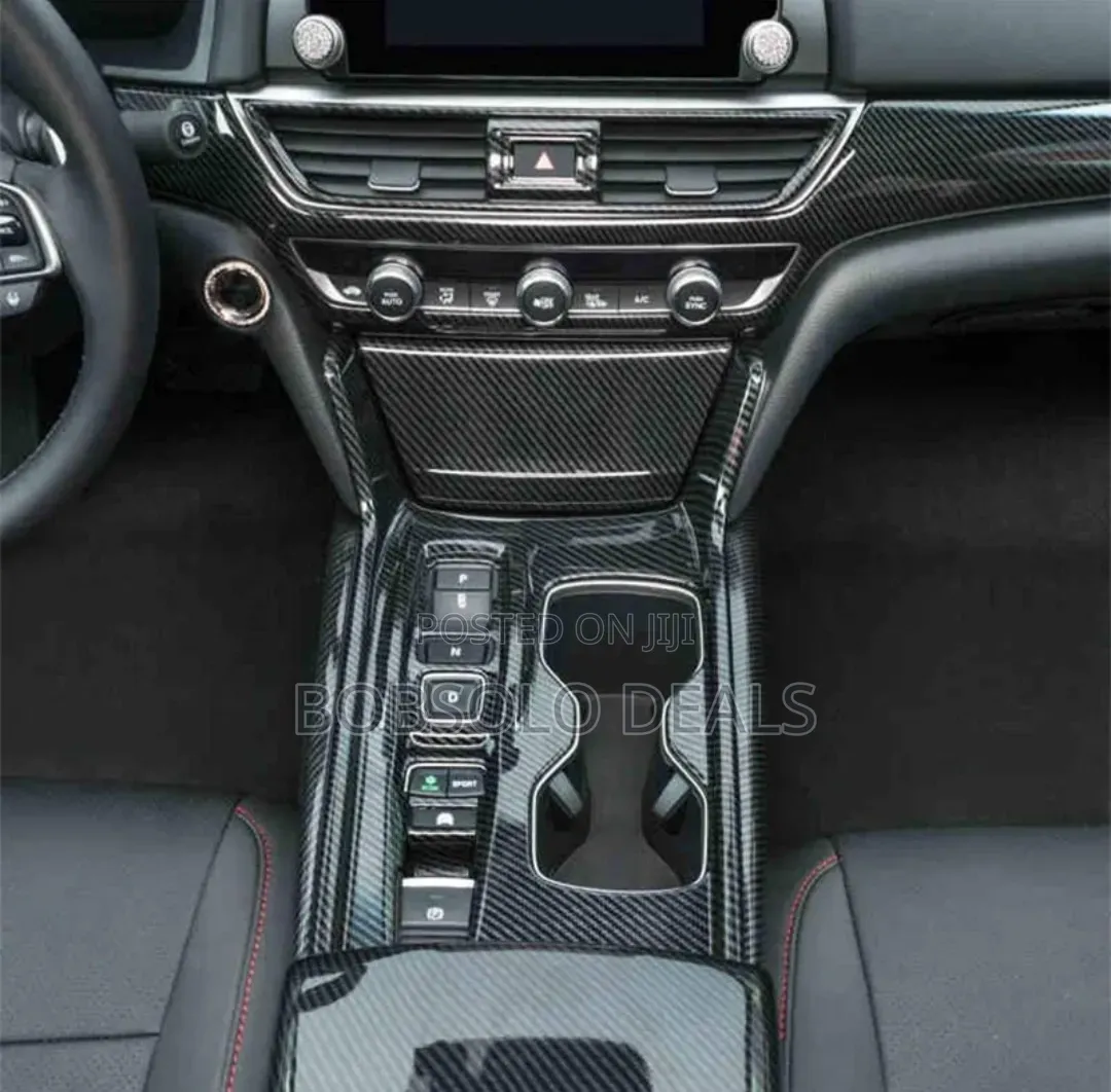 2018-22 Honda Accord Carbon Fiber Center Console Gear Shift