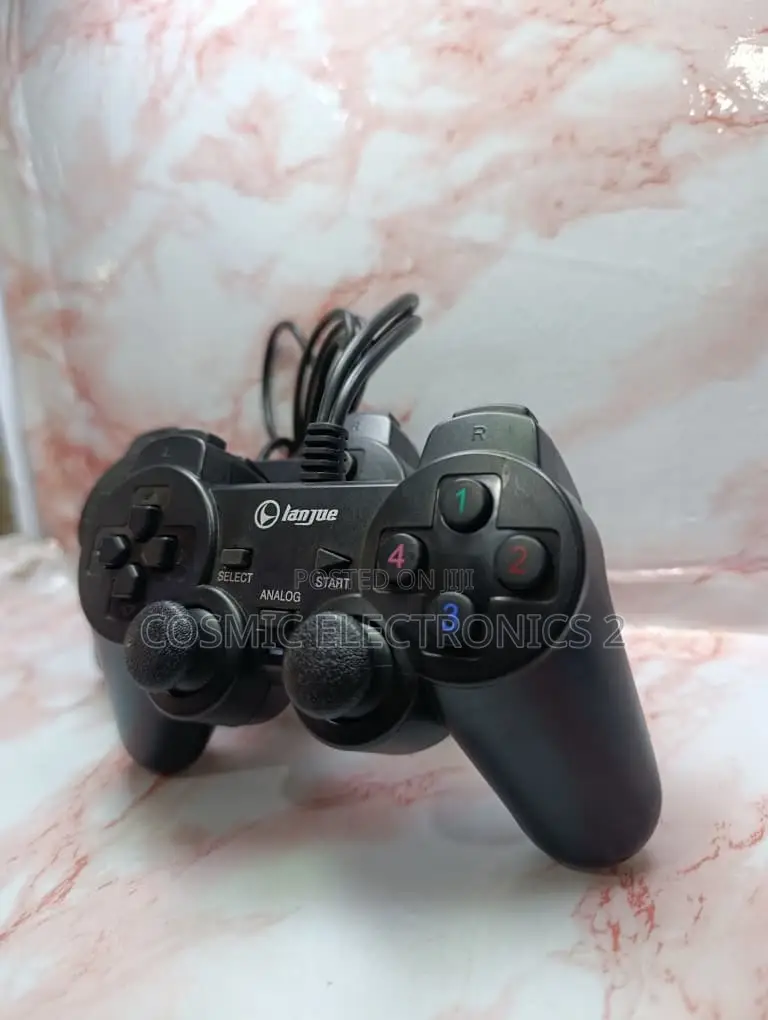 Lanjue Ergonomic 2-in-1 Wired USB Game Pad