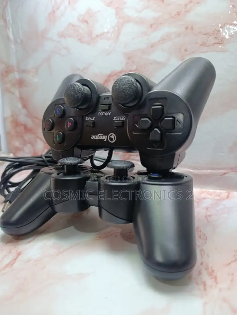 Lanjue Ergonomic 2-in-1 Wired USB Game Pad