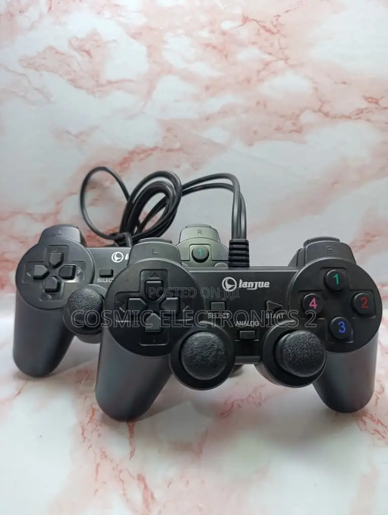 Lanjue Ergonomic 2-in-1 Wired USB Game Pad
