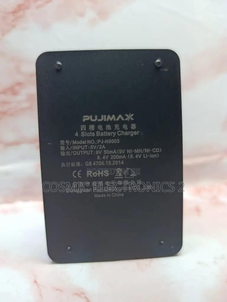 Quality PUJIMAX Smart 9V Rechargeable Battery Charger