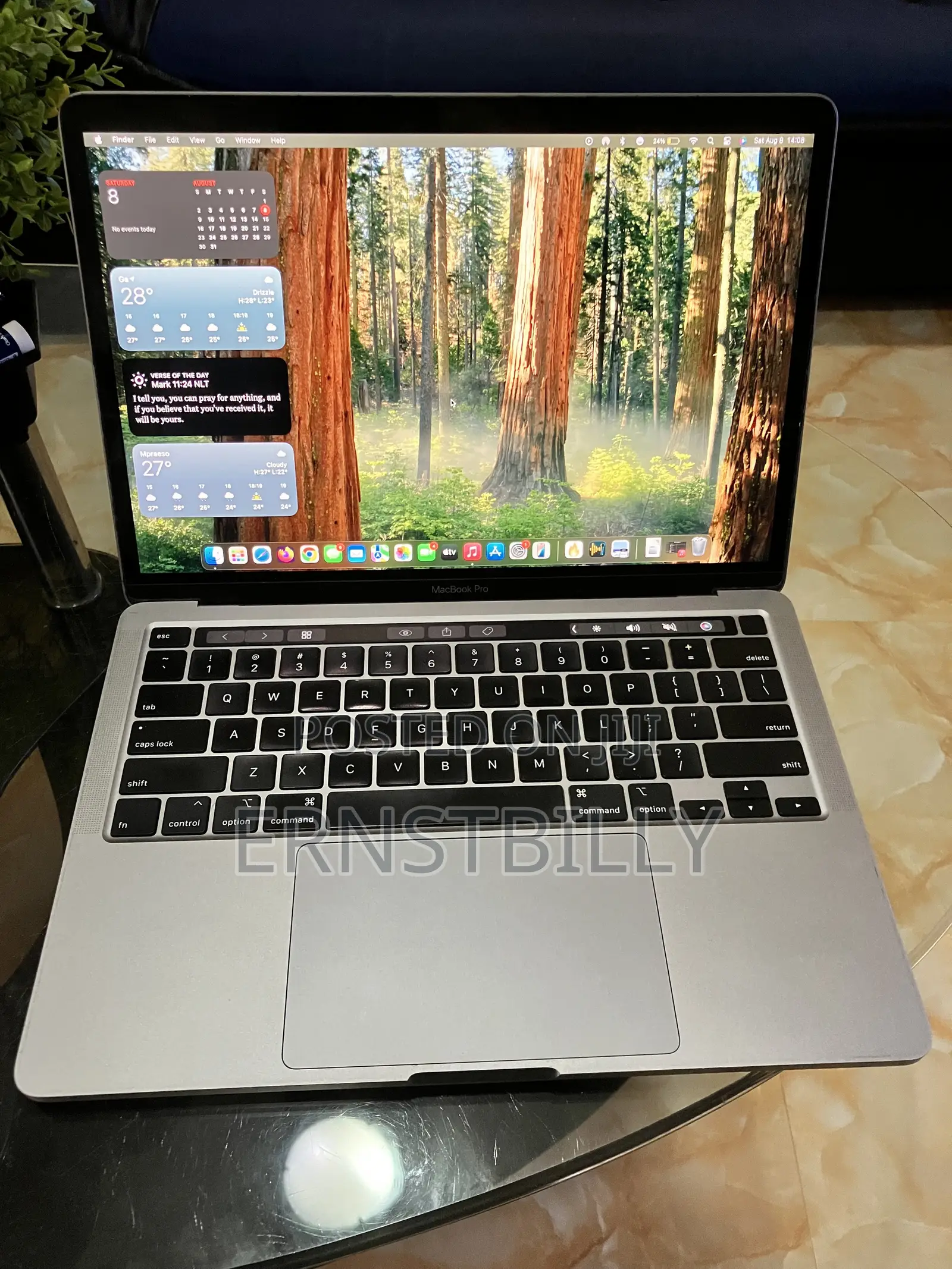 Laptop Apple MacBook Pro 2020 8GB Intel Core i5 SSD 256GB