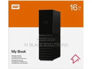 Wd 16tb My Book Desktop USB 3.0 External Hard Drive