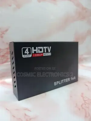 HDTV 1x4 Multi-Display Splitter With 1080P Full HD Support