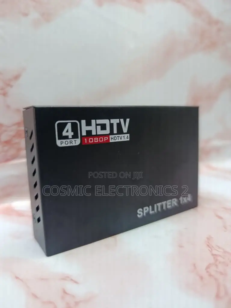 HDTV 1x4 Multi-Display Splitter With 1080P Full HD Support